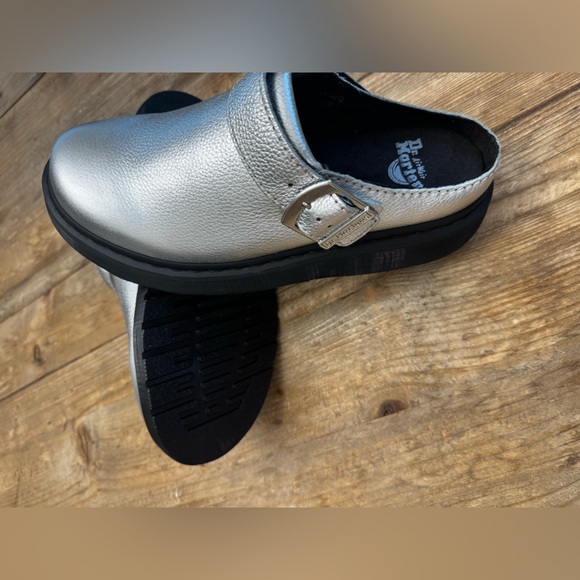 DR. MARTEN’S LAKETEN SLINGBACK MULE $150 New Metallic Tumble Women’s 9 Men’s 8 - Picture 11 of 11